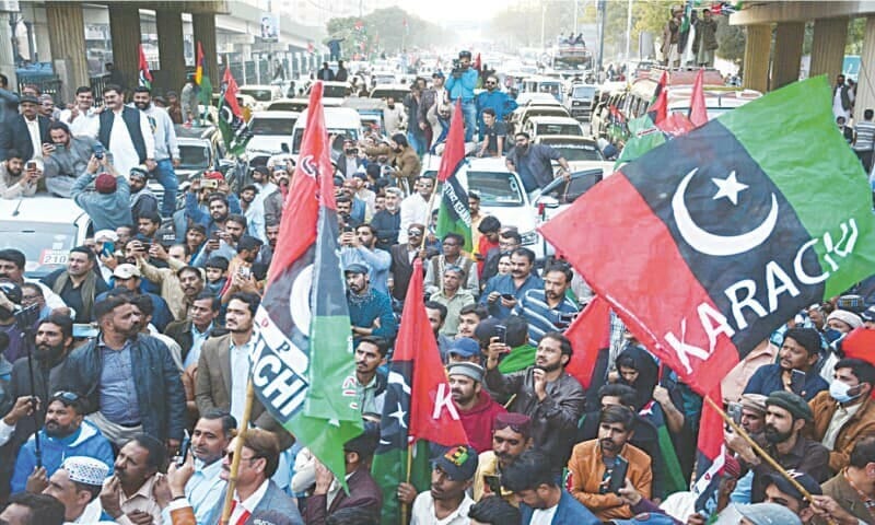 Attack on PTI, PPP election offices leaves several injured in Karachi