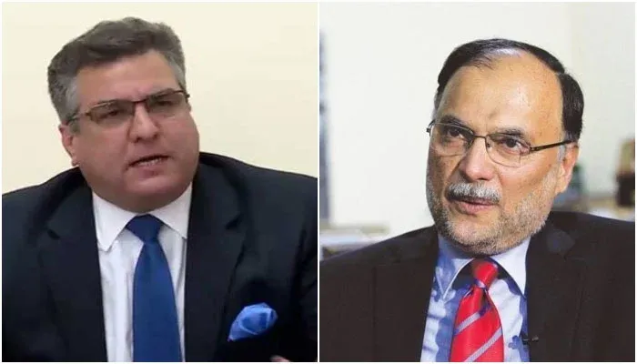 PML-N leader Ahsan Iqbal throws shade at Daniyal Aziz, questions loyalty and motives