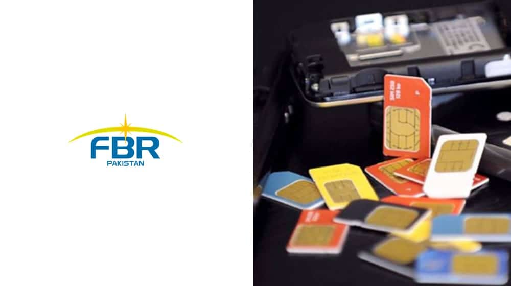 FBR to block sim cards of 1.8 million non-filers across Pakistan