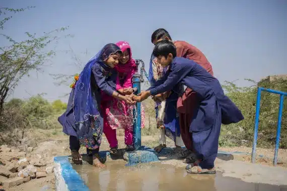 Five children die by consuming tainted groundwater in Sanghar