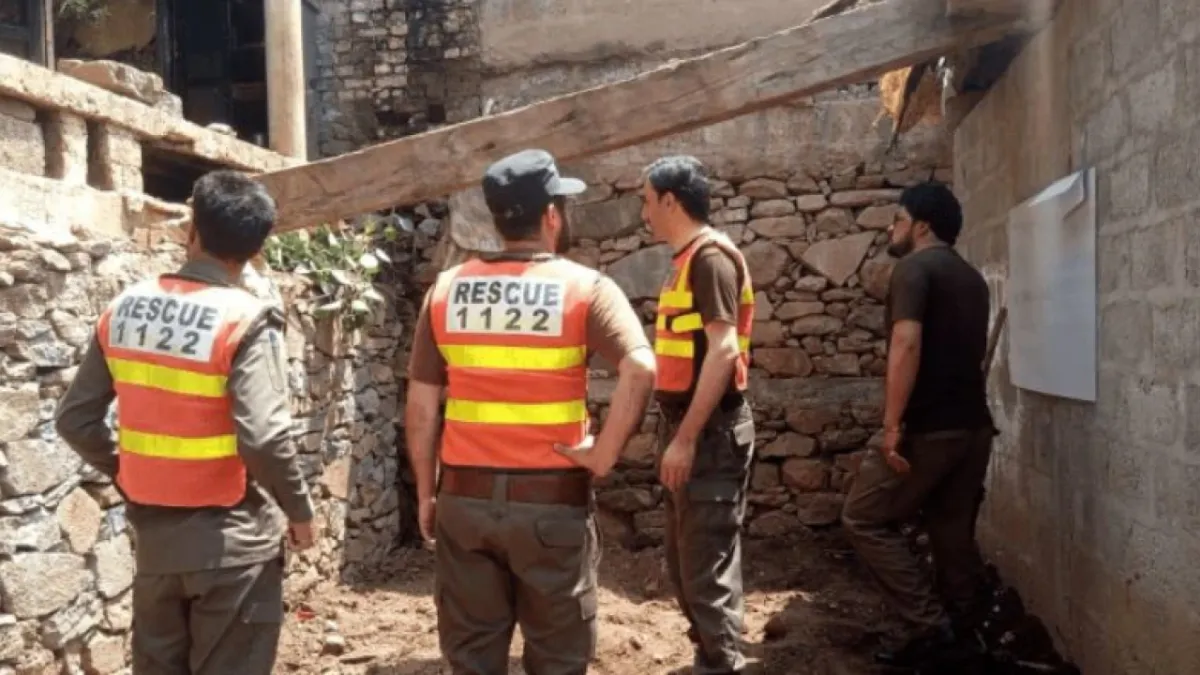 Roof collapse at swat school injures 19 children