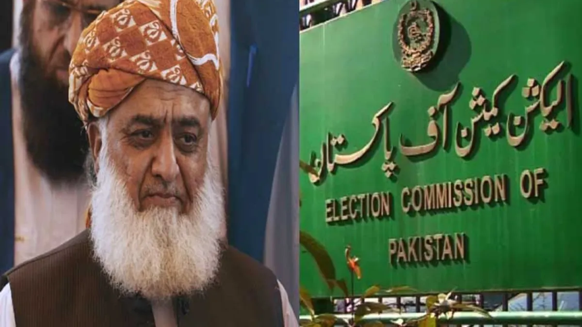 ECP issues notice to JUI-F Chief Maulana Fazlur Rehman over intra-party elections