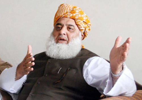 Fazl calls for fresh polls through transparent election process