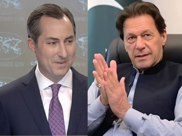 Congressmen’s letter for Imran Khan's release received by Biden admin, Miller confirms