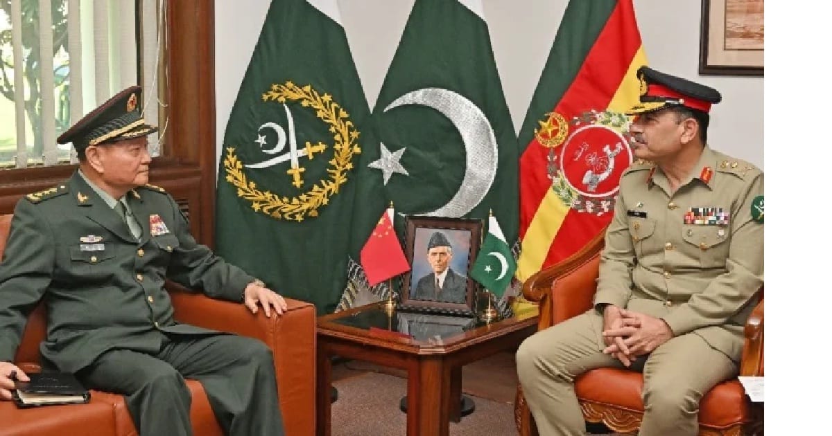 Chinese defence leader meets COAS Asim, reaffirms enduring Pak-China ties