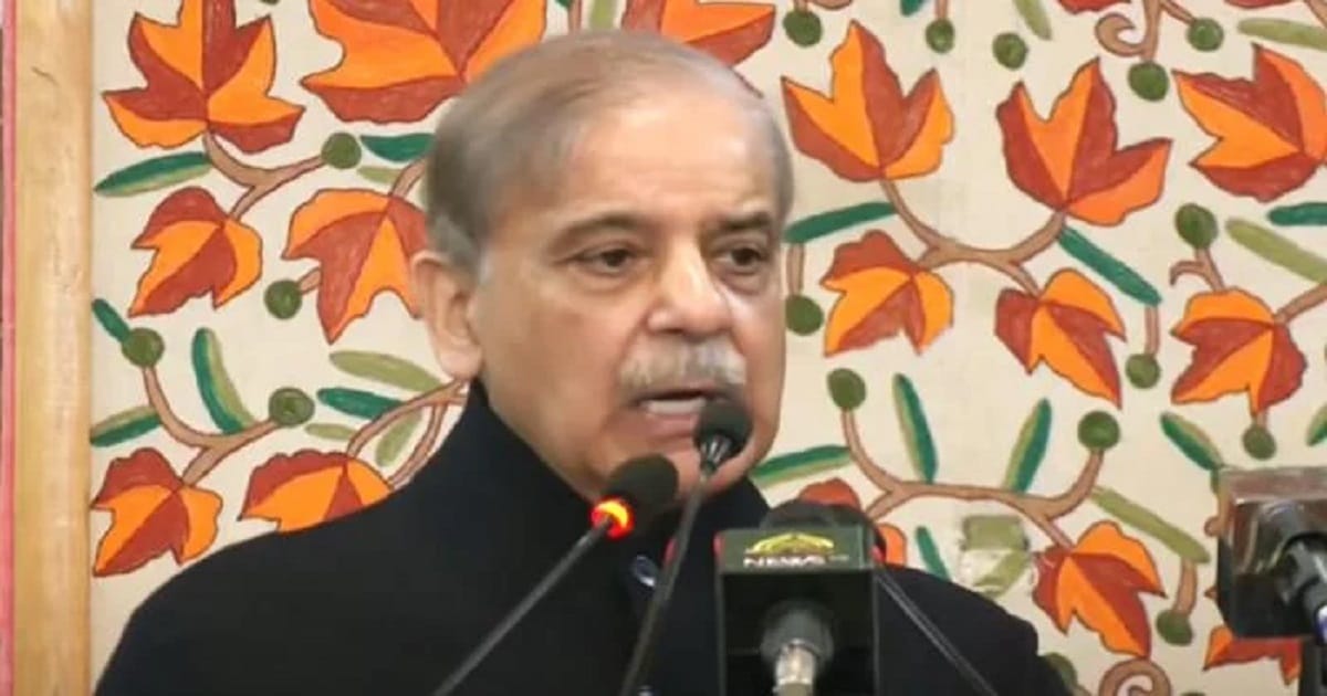 PM Shehbaz calls on India for ‘meaningful, decisive’ Kashmir talks