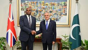 PM Shehbaz, UK Foreign Secretary David Lammy Discuss Bilateral and Regional Issues