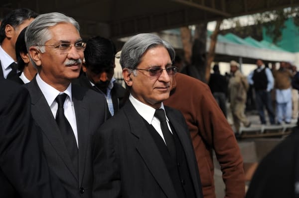 Senior Jurist Aitzaz Ahsan withdraws from Bhutto Presidential Reference Case