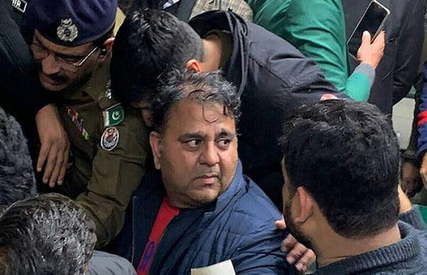 Fawad Chaudhry demands open trial in jail for contempt case