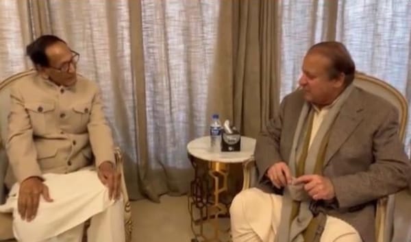 Nawaz Sharif and Chaudhry Shujaat Hussain join forces, agree to contest elections together