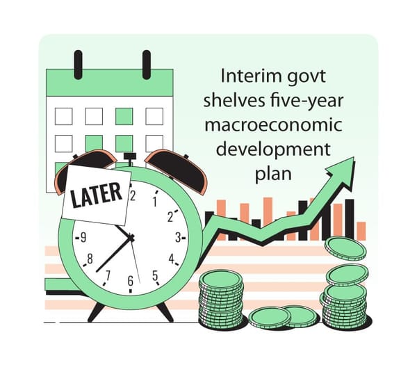 Caretaker Government Defers 13th Five-Year Plan presentation due to mandate limits