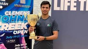 Pakistani Star Asim Khan Clinches Jones Creek Open Squash Championship USA