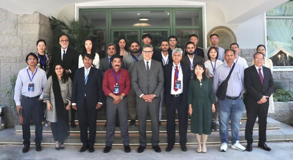 Ambassador Khalil Hashmi hosts Pakistan-China media delegation