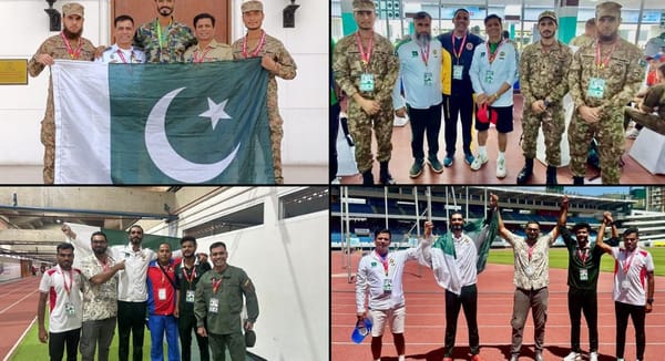 Pakistan armed forces shine at CISM World Military Cadet Games with five medals