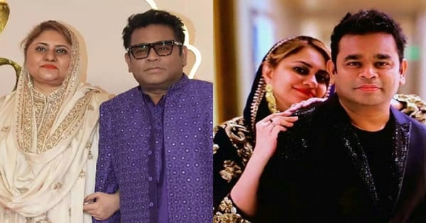 AR Rahman, wife Saira announce separation after 29-year marriage