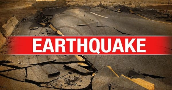 Earthquake in several areas of Khyber Pakhtunkhwa