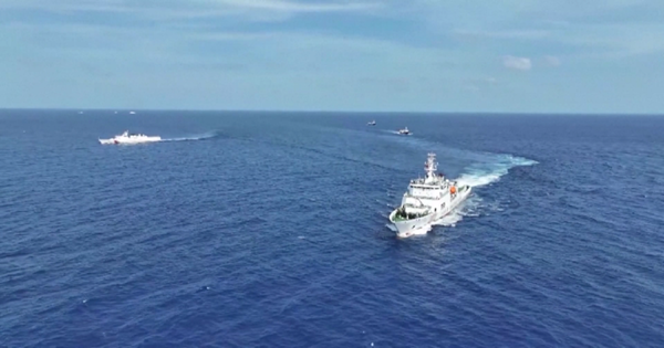 China expels Philippine vessels for unlawfully entering waters near Tiexian Jiao