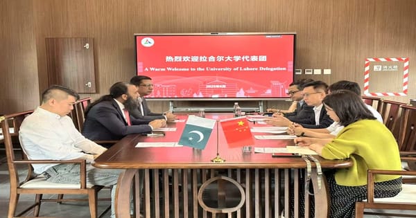Communication University of China shows keen interest and collaboration with University of Lahore
