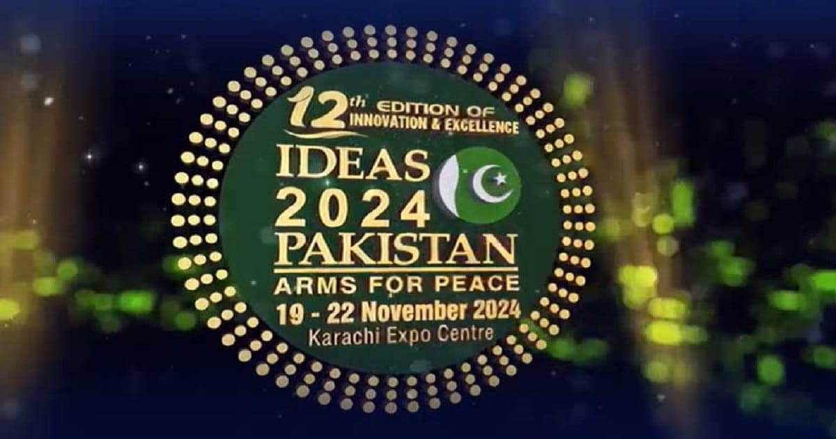 کراچی ایکسپو سینٹر میں 12ویں دفاعی نمائش آئیڈیاز 2024 کا آغاز ہوگیا۔