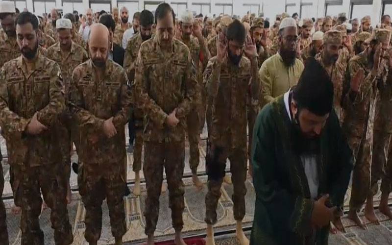 آپریشن بنیان المرصوص کی کامیابی کے حوالے سے کراچی میں پاک فوج، پاکستان رینجرز سندھ اور پاکستان کوسٹ گارڈ کی جانب سے صلاۃ الشکر