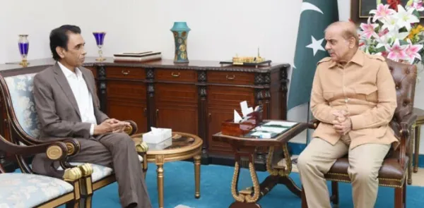 ایم کیو ایم پاکستان کے وفد کی وزیر اعظم پاکستان شہباز شریف سے ملاقات