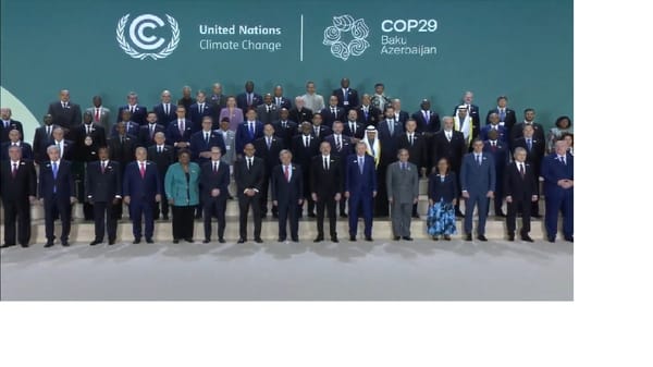 COP29 میں عالمی رہنماؤں کی کلائمیٹ ایکشن سمٹ کی افتتاحی تقریب باکو میں شروع ہوئی۔