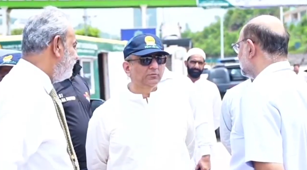 وفاقی وزیر مواصلات عبدالعلیم خان کا اسلام آباد مری ایکسپریس ہائی وے کا دورہ و معائنہ